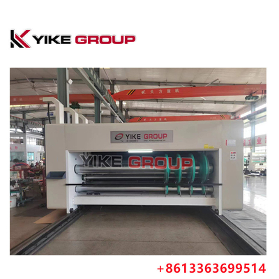 YK-1424 le type imprimante ondulée de alimentation Slotter de Flexo de carton de chaîne meurent machine de coupeur