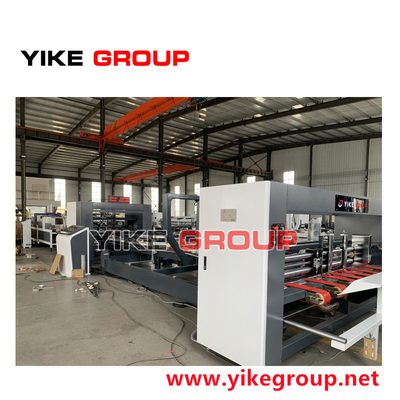 2024 Nouveau type à grande vitesse YIKE GROUP Machine à coller automatique à boîte ondulée pliante