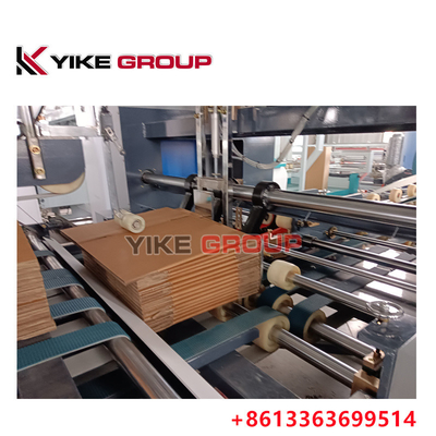YK-1228 Vitesse directe d'usine 150-200 pièces/min machine à coller le dossier en carton entièrement automatique