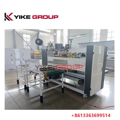 YK-2000 dactylographient semi à moteur servo la machine piquante de boîte ondulée