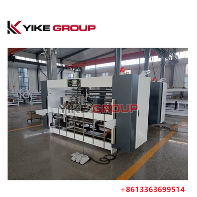Vitesse 600 points de suture / min YIKE GROUP Machine à coudre à la carton ondulée semi-automatique 2 pièces