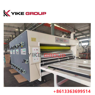 Imprimante d'alimentation en chaîne de 1600 x 3000 mm, machine à découper à la matrice, boîte de carton fabriquée par YIKE GROUP