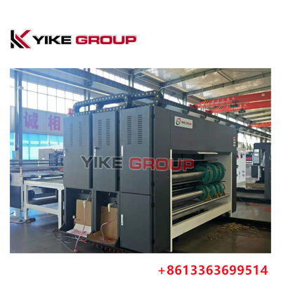 YK-1424 fournisseur de chaîne 2 couleurs Flexo machine d'impression machine de fabrication de boîte ondulée