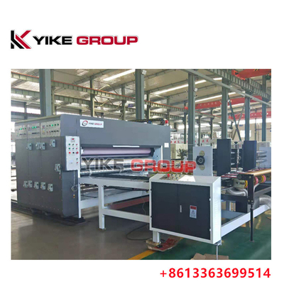 YK-1424 fournisseur de chaîne 2 couleurs Flexo machine d'impression machine de fabrication de boîte ondulée