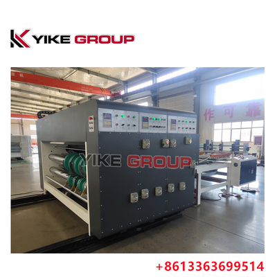 YK-1424 fournisseur de chaîne 2 couleurs Flexo machine d'impression machine de fabrication de boîte ondulée