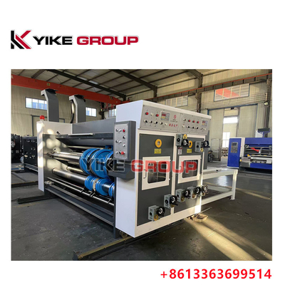 YIKE GROUP 1400X2800 Type de chaîne Flexo imprimante machine de fermeture pour carton ondulé