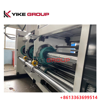 YK-1224 Imprimante à grande vitesse, machine à découper à la matrice, avec empilateur pour la fabrication de cartons
