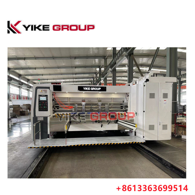 YK-1224 Imprimante à grande vitesse, machine à découper à la matrice, avec empilateur pour la fabrication de cartons