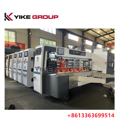 YIKE GROUP 1200X2400MM Flexo imprimante machine de fermeture pour la fabrication de boîtes en carton