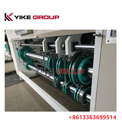 YIKE GROUP 1200X2400MM Flexo imprimante machine de fermeture pour la fabrication de boîtes en carton
