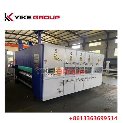 YIKE GROUP 1200X2400MM Flexo imprimante machine de fermeture pour la fabrication de boîtes en carton