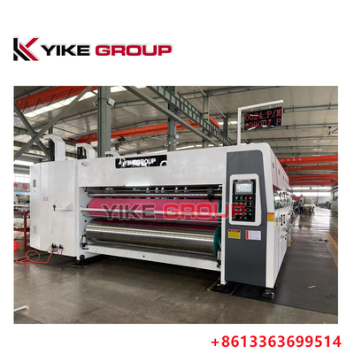 YIKE GROUP fournisseur d'alimentation de bord de plomb 1200X2400MM 4 couleurs d'impression Flexo Slotting machine de découpe sous pression