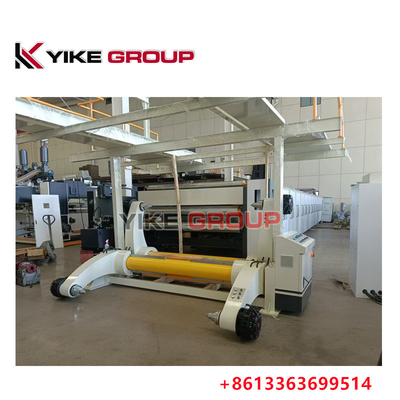 Largeur 2200 mm Détacher le rouleau hydraulique sans arbre pour l'usine de carton ondulé