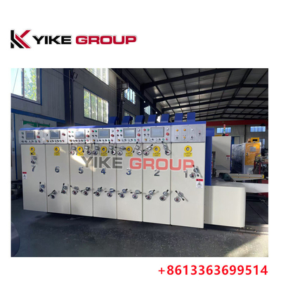 Vitesse de conception 150pcs/MinYK-1425 Impression automatique Flexo coupe sous pression avec machine à couteaux à fente
