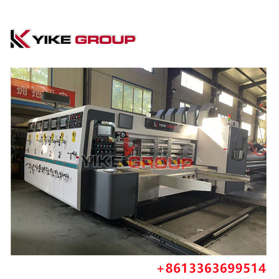 Vitesse de conception 150pcs/MinYK-1425 Impression automatique Flexo coupe sous pression avec machine à couteaux à fente