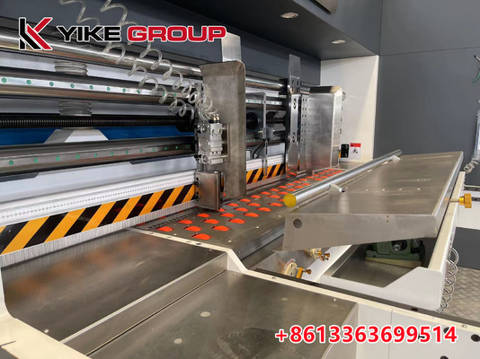 Vitesse de conception 150pcs/MinYK-1425 Impression automatique Flexo coupe sous pression avec machine à couteaux à fente
