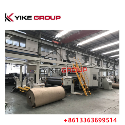 Largeur 1400-3200 mm Ruloir hydraulique pour ligne de tôle ondulée de 3/5/7 couches